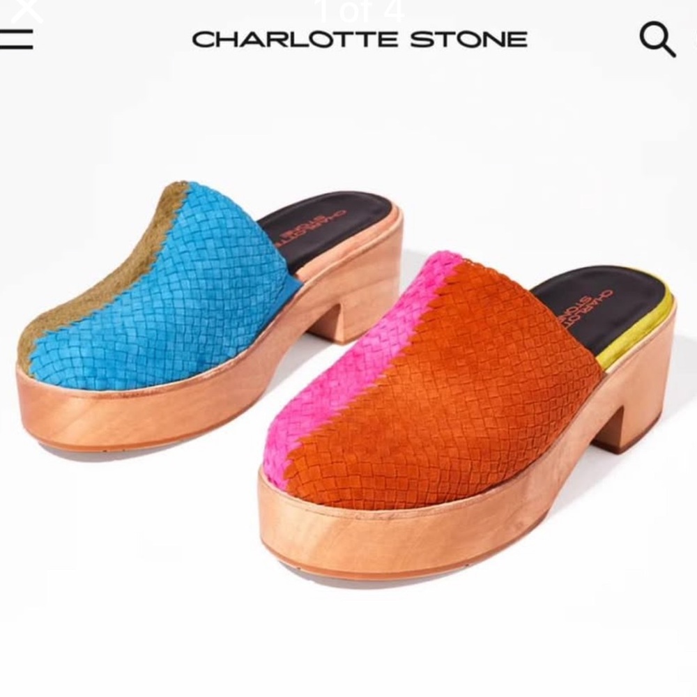 Charlotte Stone Colorful Women's Mules
